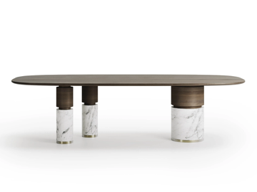 LOÏC - Oval wooden dining table by Capital Collection - view 2